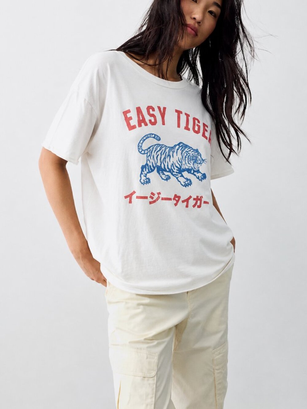 BOUTIQUE EASY TIGER TEE